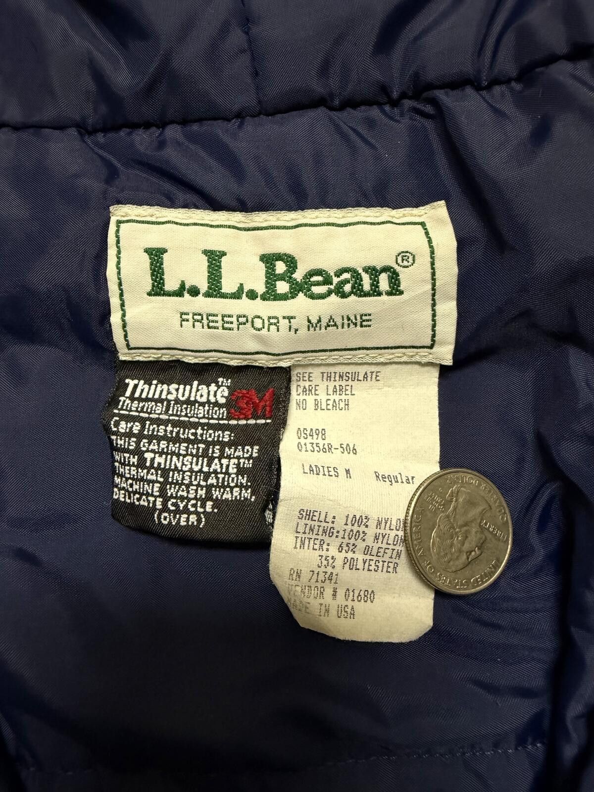 L.L. Bean Women’s Vintage L.L Bean 90s Pullover Anorak Windbreaker Size M / US 6-8 / IT 42-44 - 2 Thumbnail