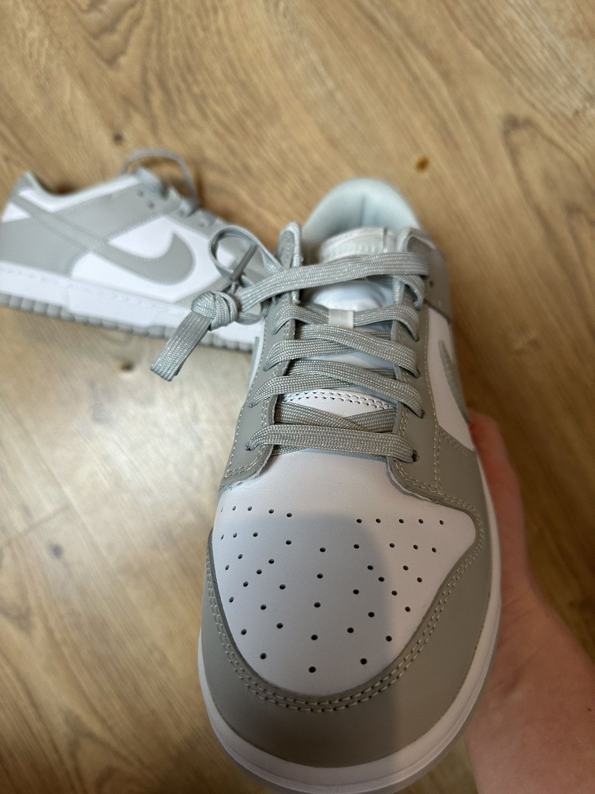 Nike Nike Dunk Low Grey Fog Size US 10.5 / EU 43-44 - 6 Thumbnail