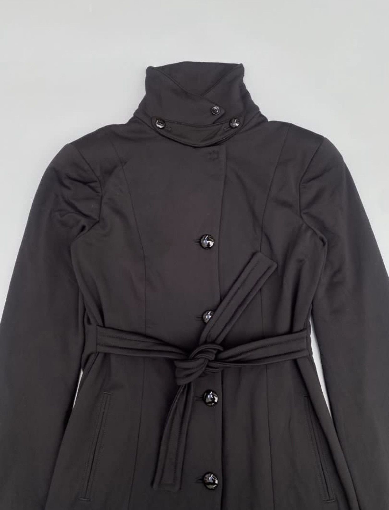 Emporio Armani Emporior Armani Assymetrical Collar Coat Size US XS / EU 42 / 0 - 1 Thumbnail