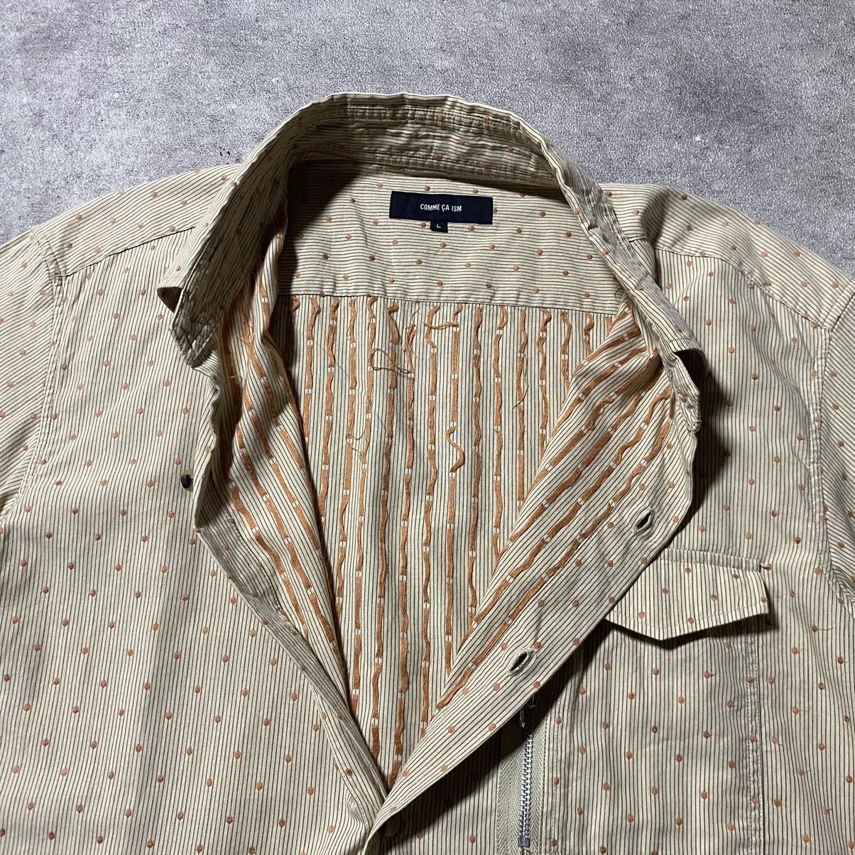 Comme Ca Ism Comme Ca Ism Textured Embroidery Sashiko Style Zip Pocket Size US M / EU 48-50 / 2 - 3 Thumbnail