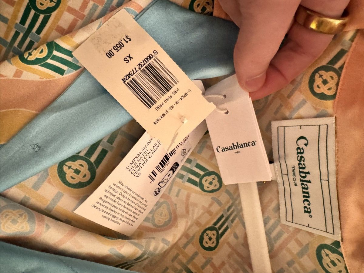Casablanca Casablanca men’s silk shitt Size US XS / EU 42 / 0 - 5 Thumbnail