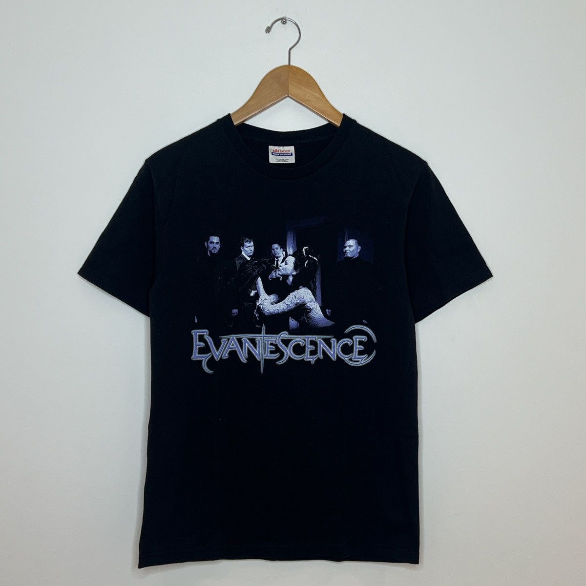 image of Band Tees x Vintage Evanescence Summer Tour 2004 Tee Shirt in Black, Men's (Size Small)