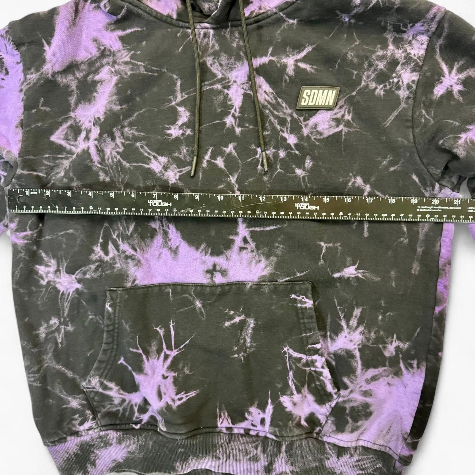 Designer SDMN Sidemen Purple Tie-Dye Pullover Hoodie [Size Small] Size S / US 4 / IT 40 - 6 Thumbnail