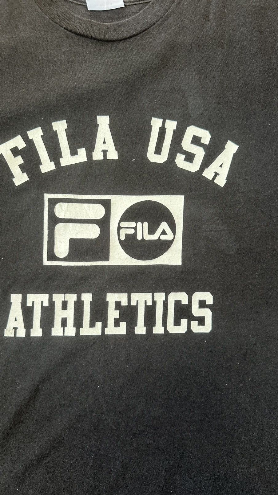 Fila VINTAGE FILA BIG LOGO TEE Size US M / EU 48-50 / 2 - 2 Thumbnail