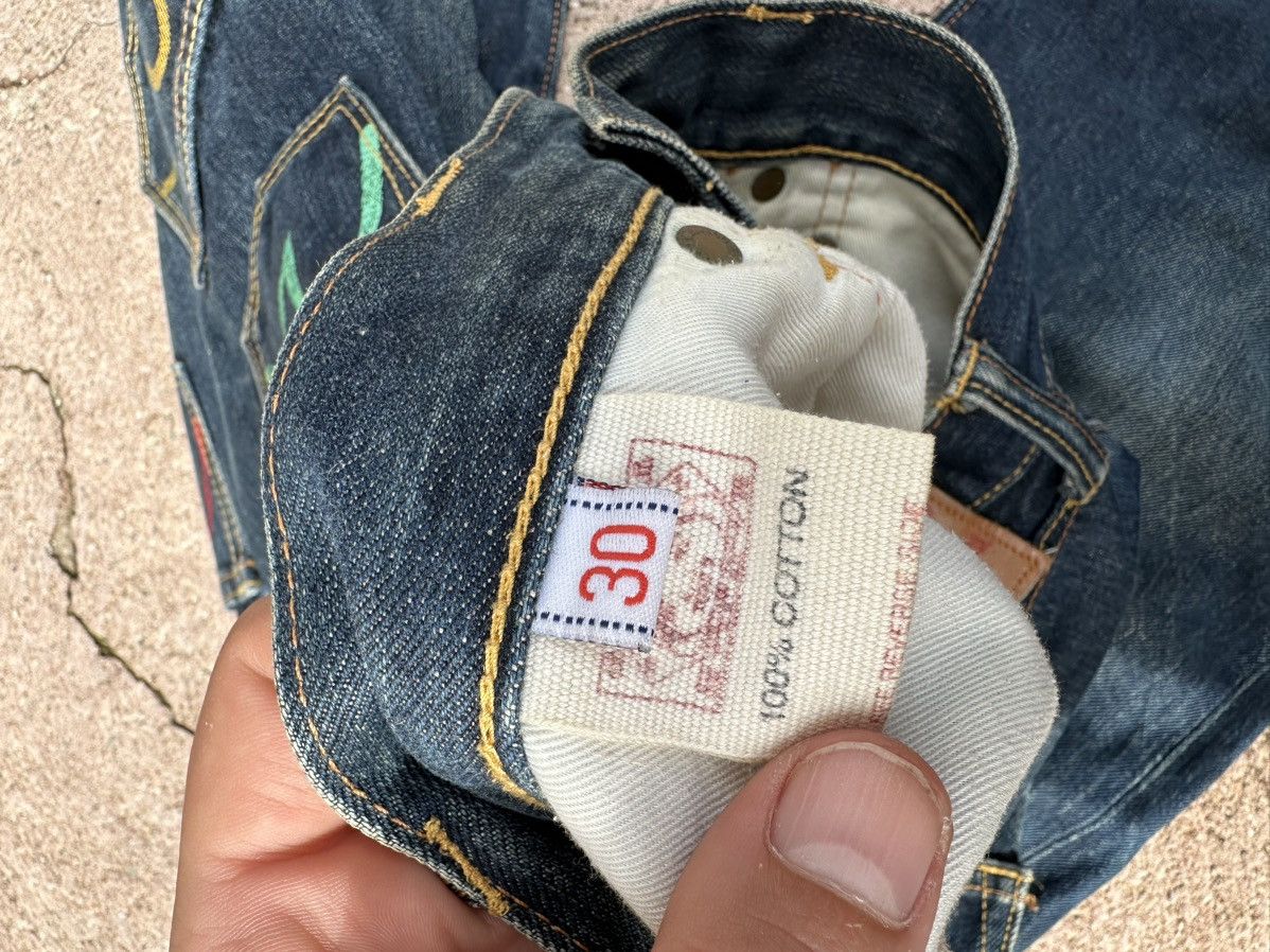 Evisu × Japanese Brand Evisu Multi Pocket Jeans Denim Navy Size US 30 / EU 46 - 8 Thumbnail