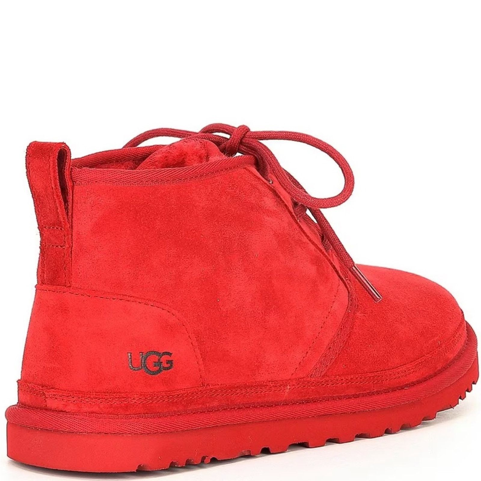 Ugg NEW UGG Suede Fur Lined Neumal Boot Chukka Ankle Booties Red Size US 9 / EU 42 - 11 Thumbnail