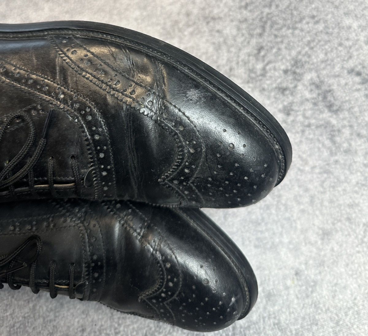 Designer × Leather Vintage Clifford James Casual Leather Shoes Streetwear 10 Size US 10 / EU 43 - 4 Thumbnail