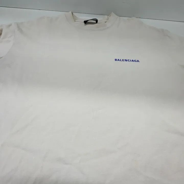 Balenciaga Balenciaga Balenciaga Logo Print Crew Neck Short Sleeve TS Size US S / EU 44-46 / 1 - 6 Thumbnail