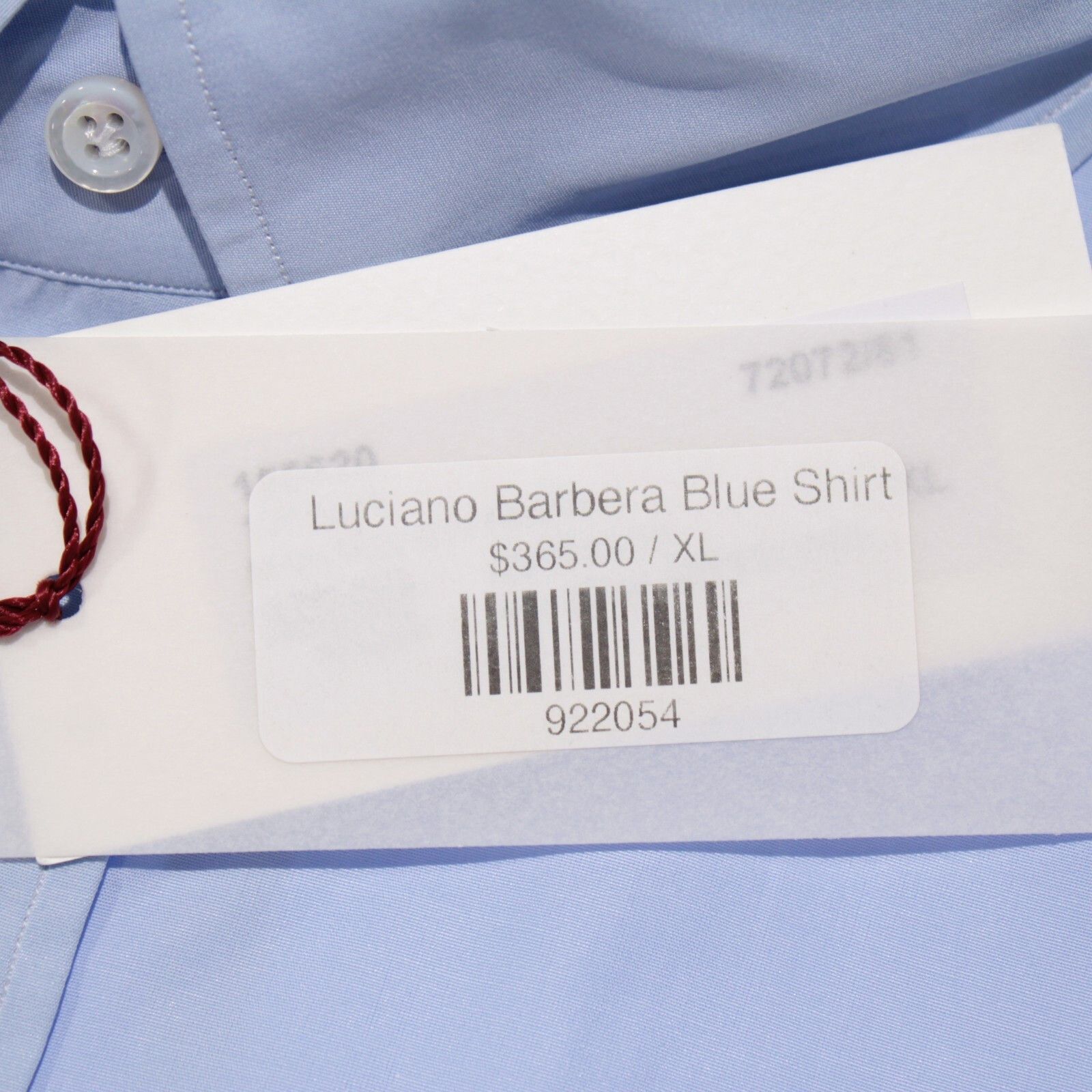 Luciano Barbera Luciano Barbera New with tags Shirt Size XL US In Blue Size US XL / EU 56 / 4 - 7 Thumbnail