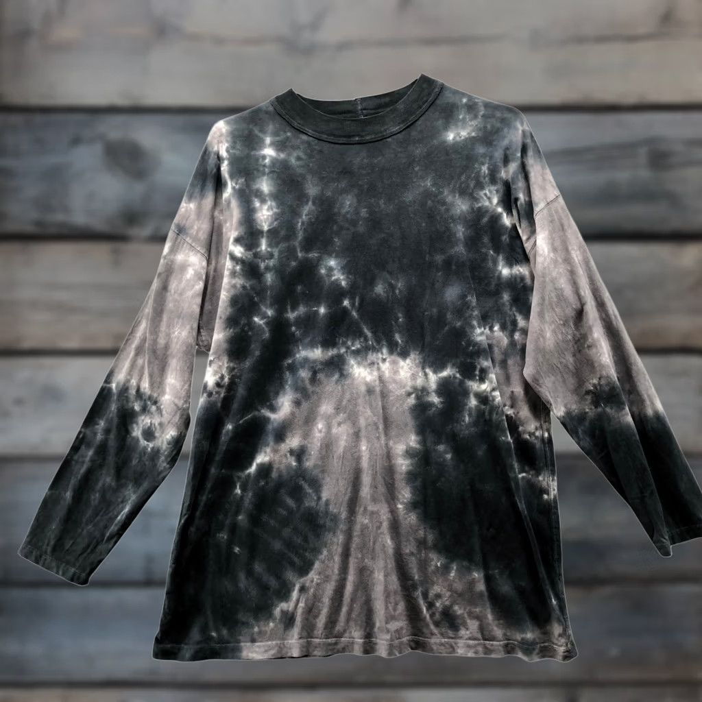 Free People Free People Tee Womens S Long Sleeve Gray Tie Dye Oversized Size S / US 4 / IT 40 - 1 Thumbnail