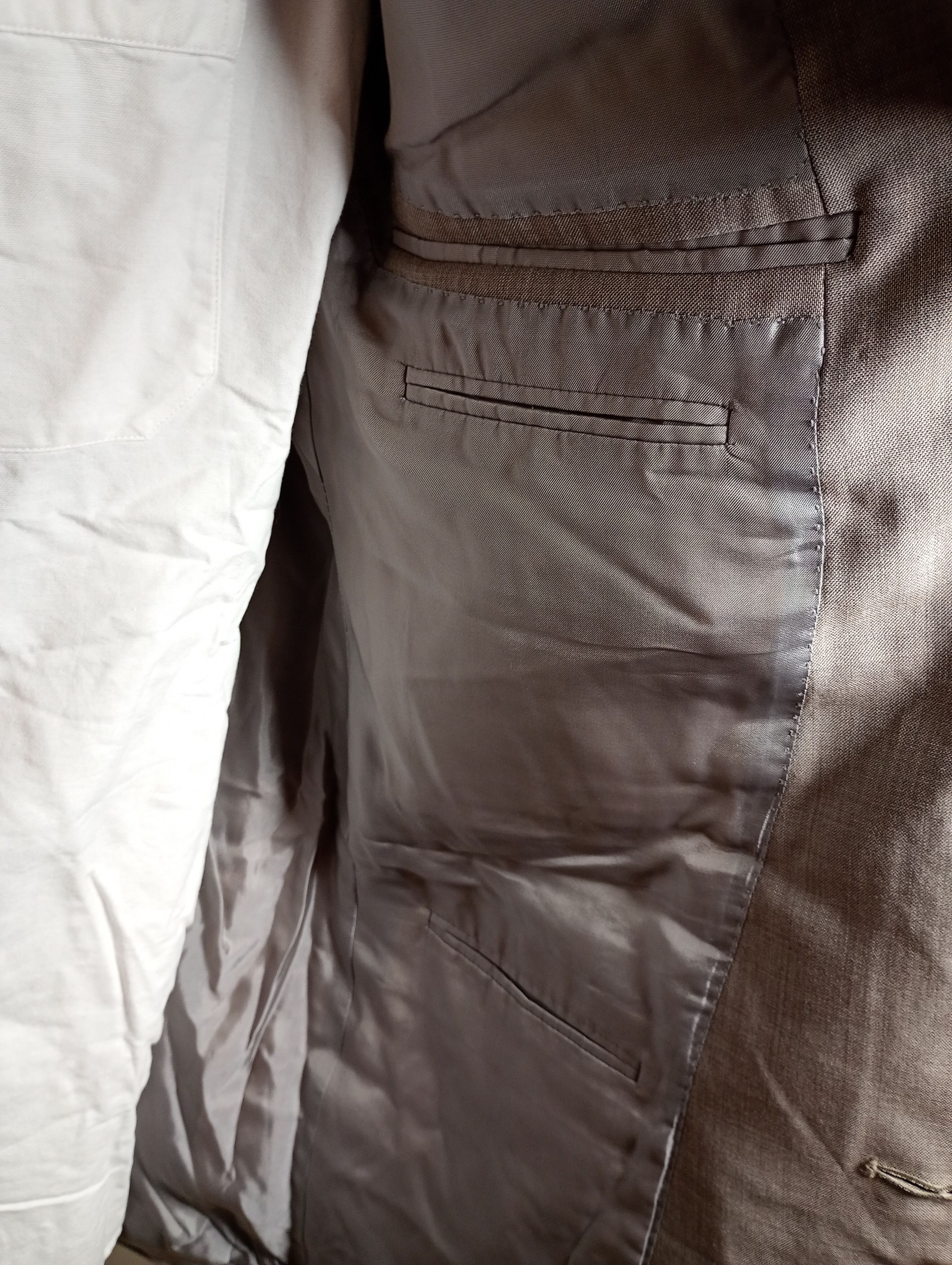 Designer × Ermenegildo Zegna Ermenegildo Zegna Blazer Size 54R - 9 Thumbnail