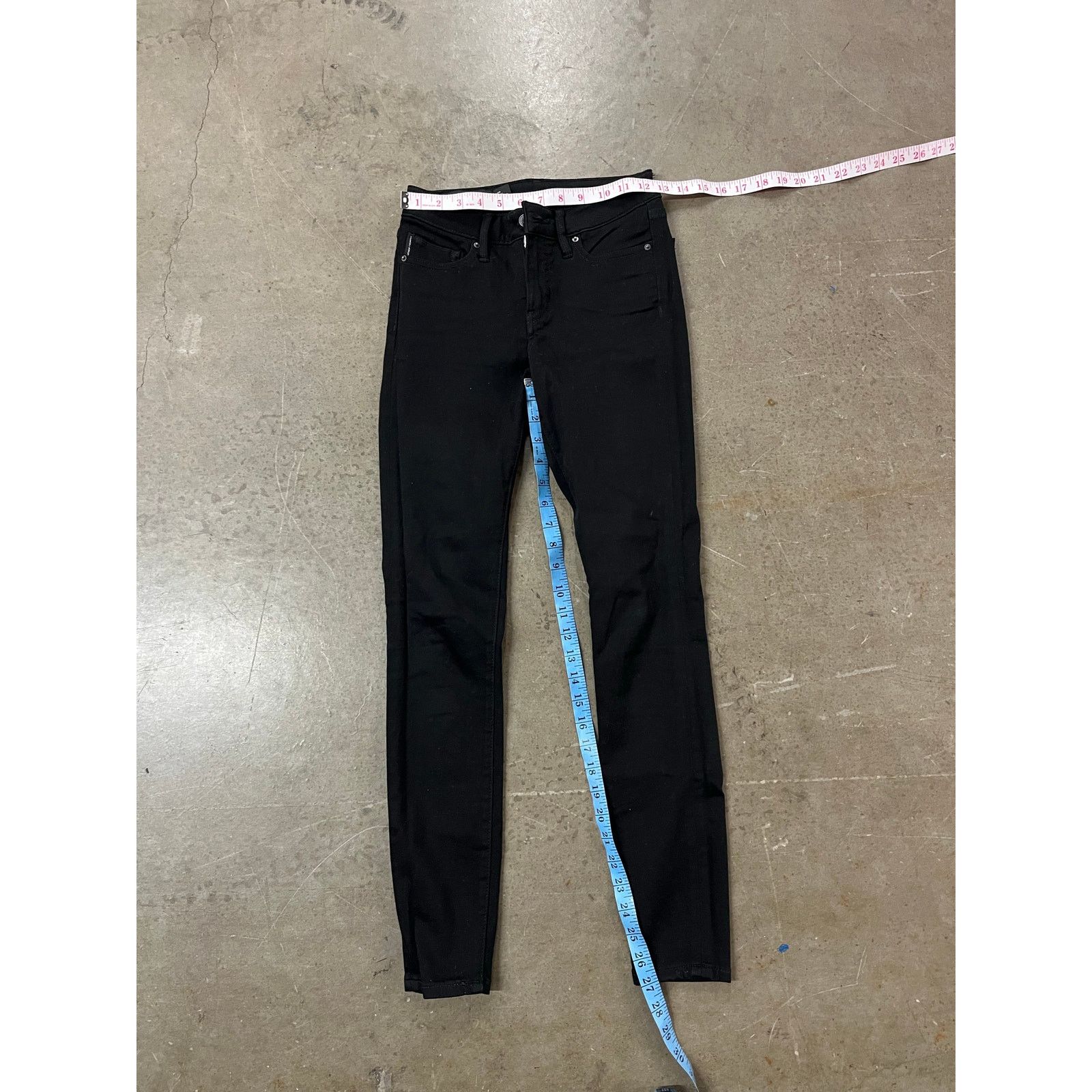 Armani Exchange Armani Exchange - Super Skinny Jeans / size 24R / Black Size 24" / US 00 / IT 34 - 3 Thumbnail