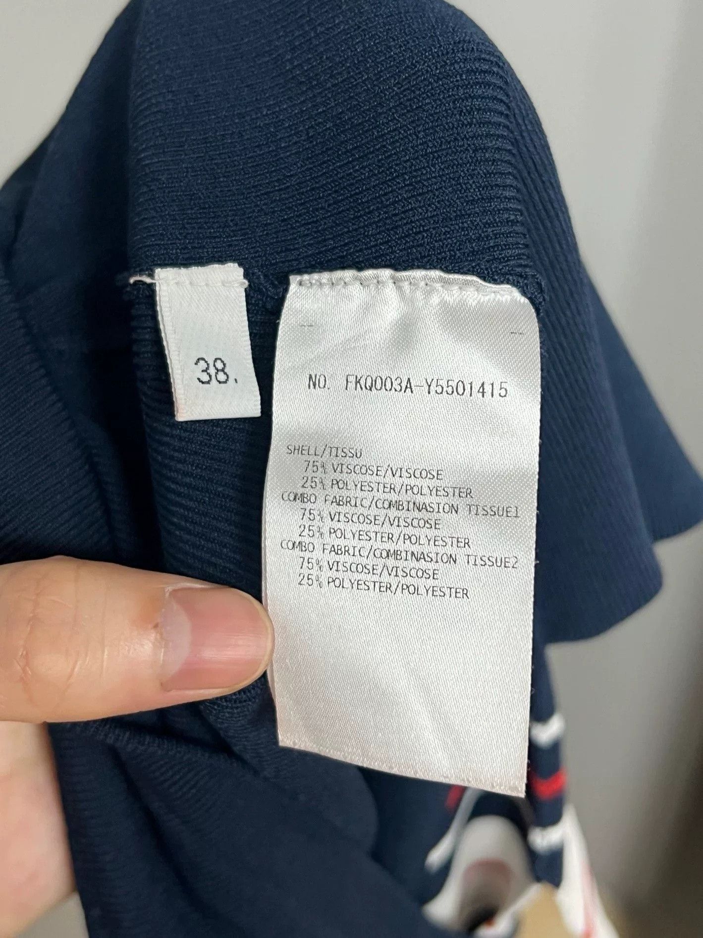 Thom Browne Thom Browne Blue White Striped Knit Shorts Size US 38 / EU 54 - 3 Thumbnail