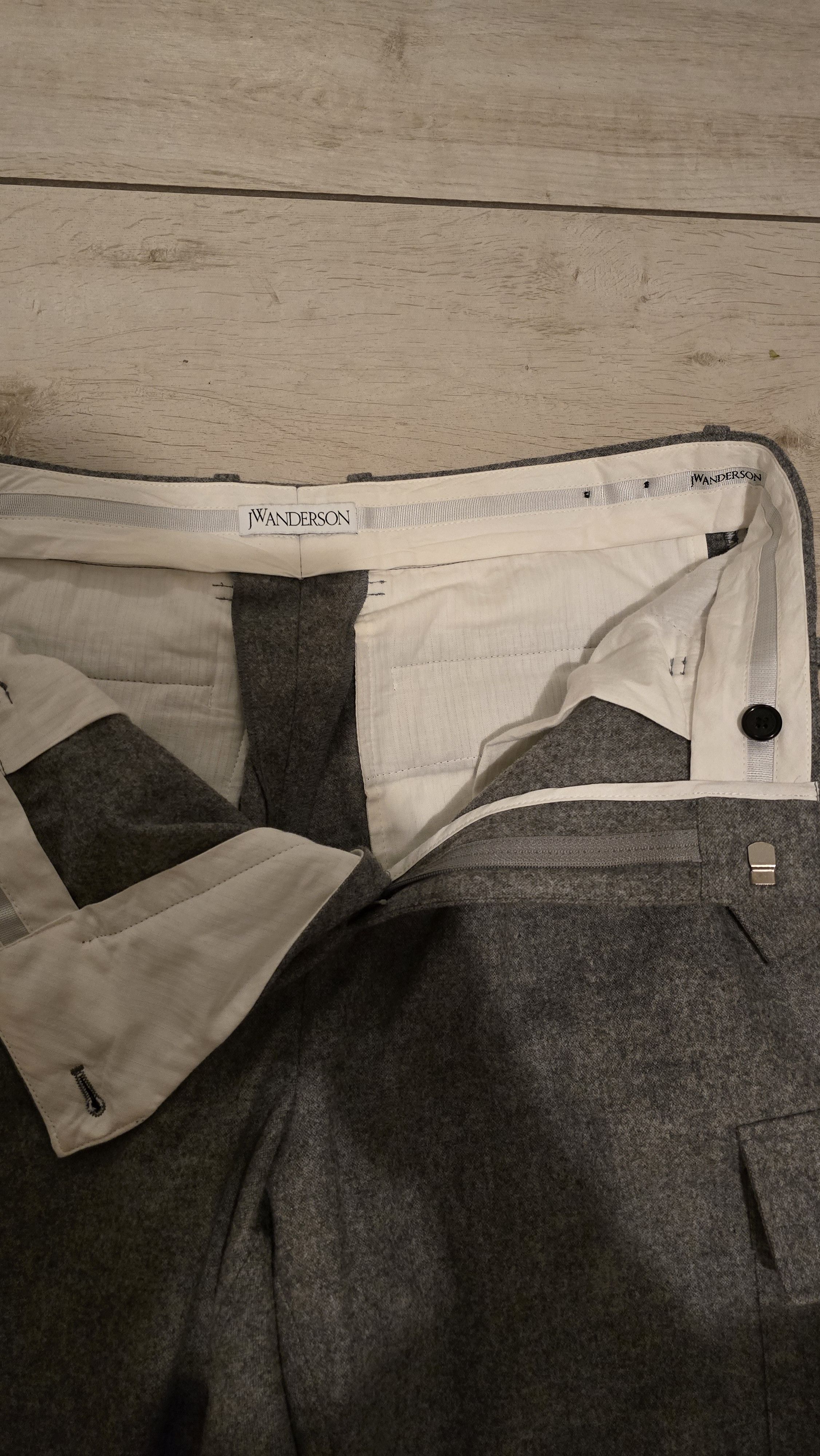 JW Anderson DOUBLE HEM CARGO TROUSERS Size US 34 / EU 50 - 10 Thumbnail