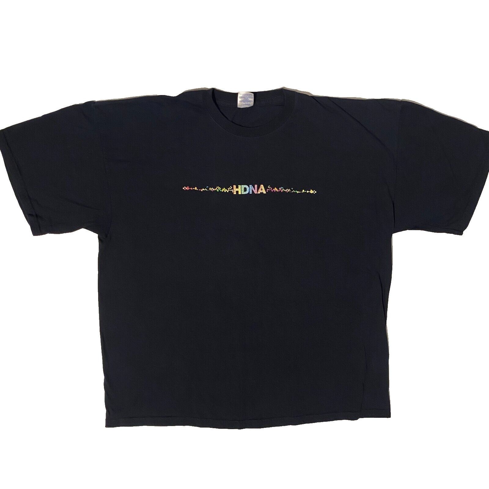 Gildan Sony HDNA PlayStation Video Game Promo Black Graphic Tshirt Size US XL / EU 56 / 4 - 1 Thumbnail