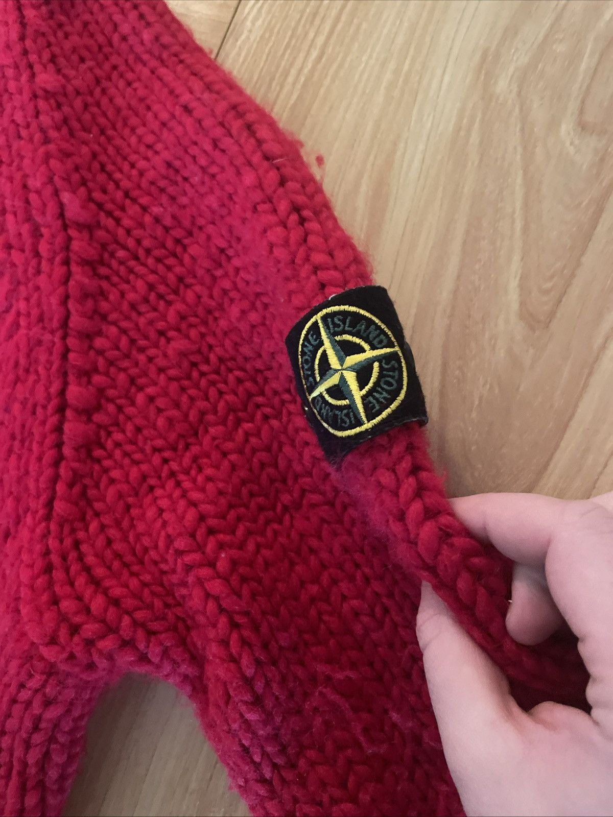 Stone Island Stone Island Chunky Knit Sweater Size L Size US L / EU 52-54 / 3 - 9 Thumbnail