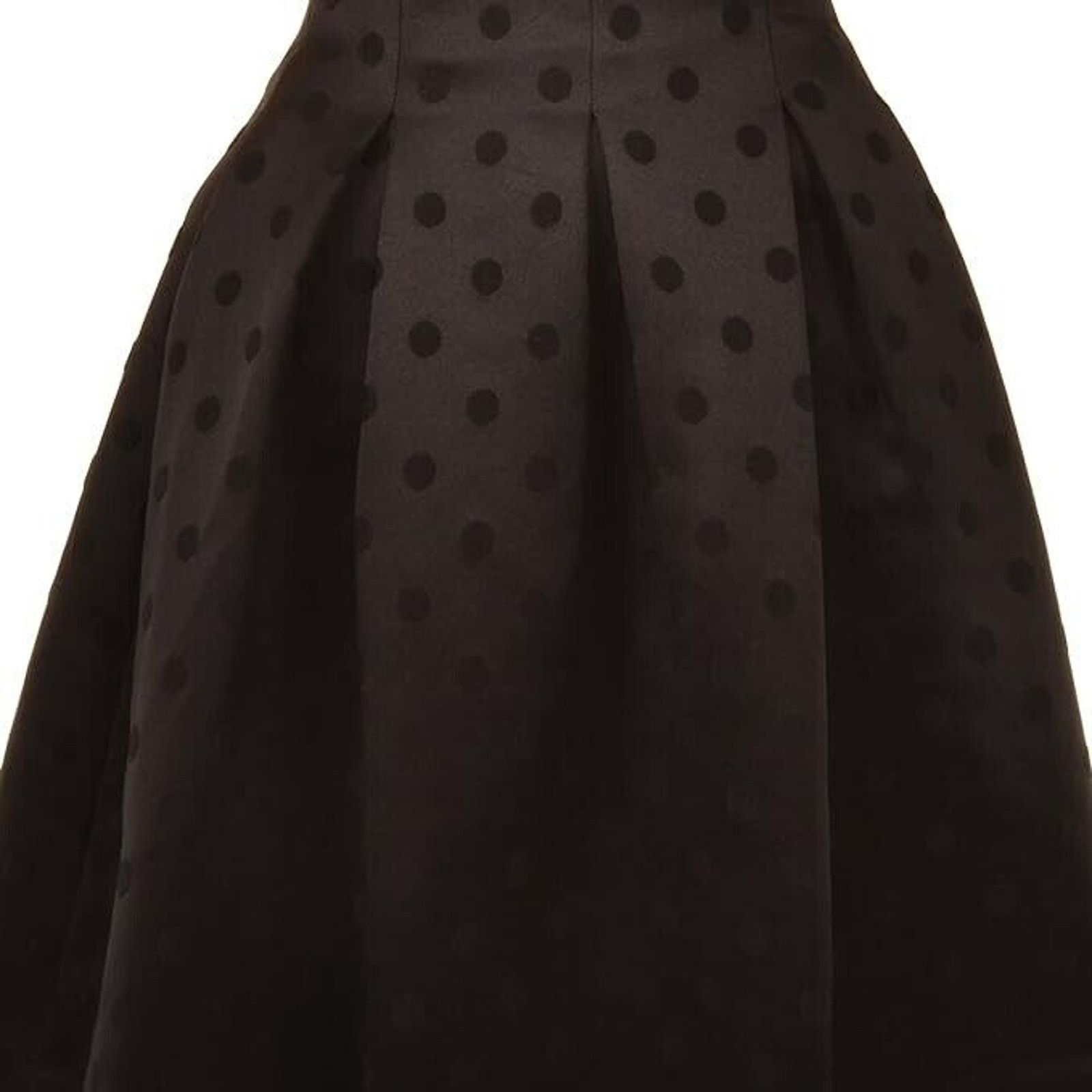 Ralph Lauren RALPH LAUREN BLACK POLKA DOT SLEEVELESS COCKTAIL DRESS SZ 6P Size S / US 4 / IT 40 - 5 Thumbnail