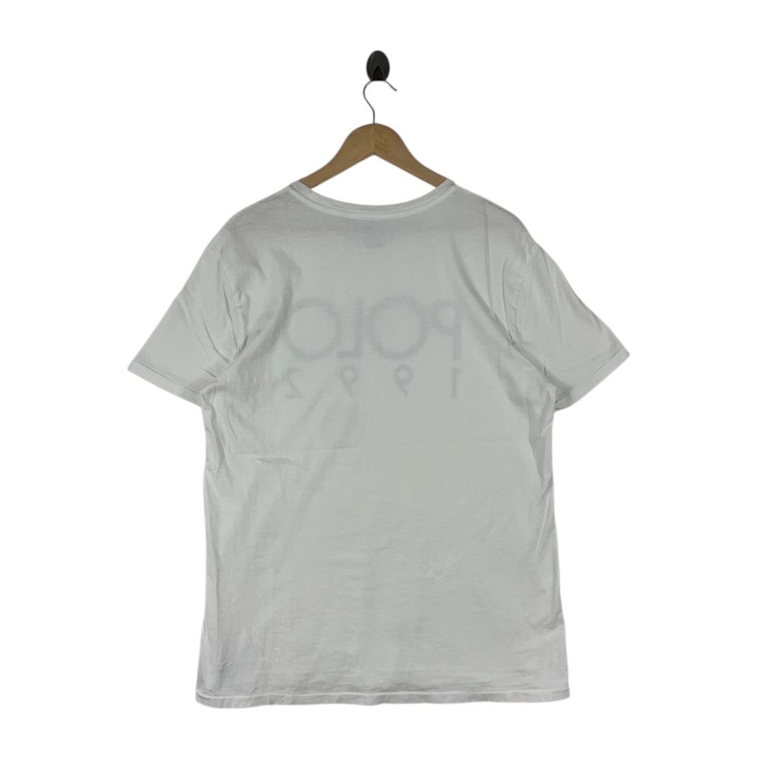 Polo Ralph Lauren Vintage Polo Ralph Lauren 1992 Logo Tee Size US L / EU 52-54 / 3 - 4 Thumbnail