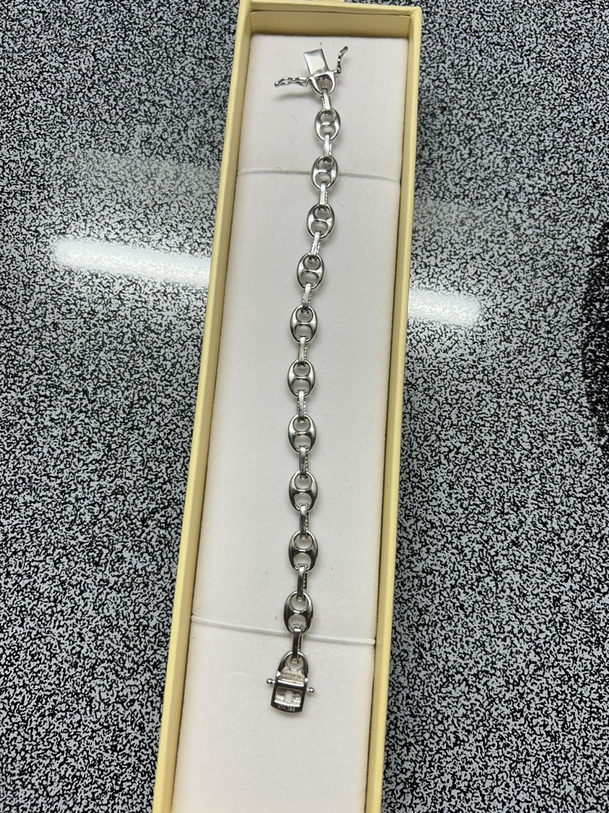 Jewelry .925 Silver Gucci Link Bracelet Size ONE SIZE - 7 Thumbnail