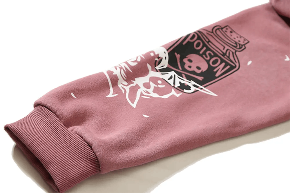 Japanese Brand × Vintage Graffiti Full Print Pullover Hoodies Size US M / EU 48-50 / 2 - 7 Thumbnail