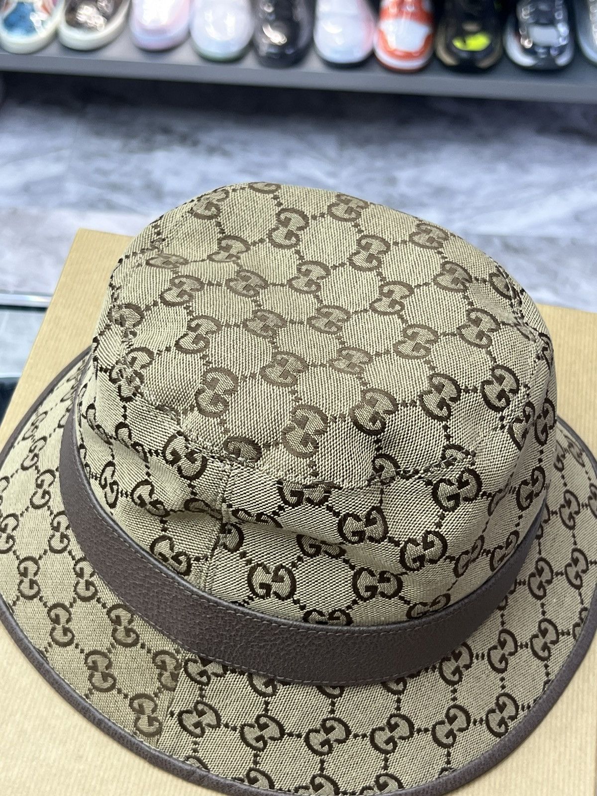Gucci Gucci GG Canvas Bucket Hat Size ONE SIZE - 3 Thumbnail