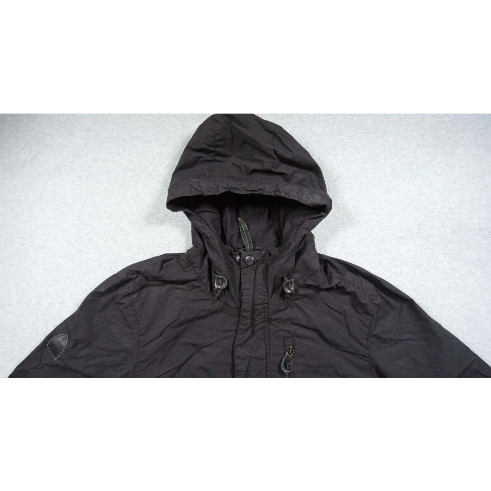 Superdry Superdry Jacket Mens Small Black Full Zip Hooded Outdoors Selected Sportswear Size US S / EU 44-46 / 1 - 2 Thumbnail