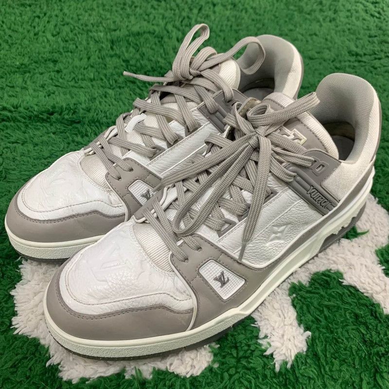 Louis Vuitton Louis Vuitton Trainer Classic Print Fashion Sneakers -2508 Size US 11.5 / IT 41.5 - 1 Thumbnail