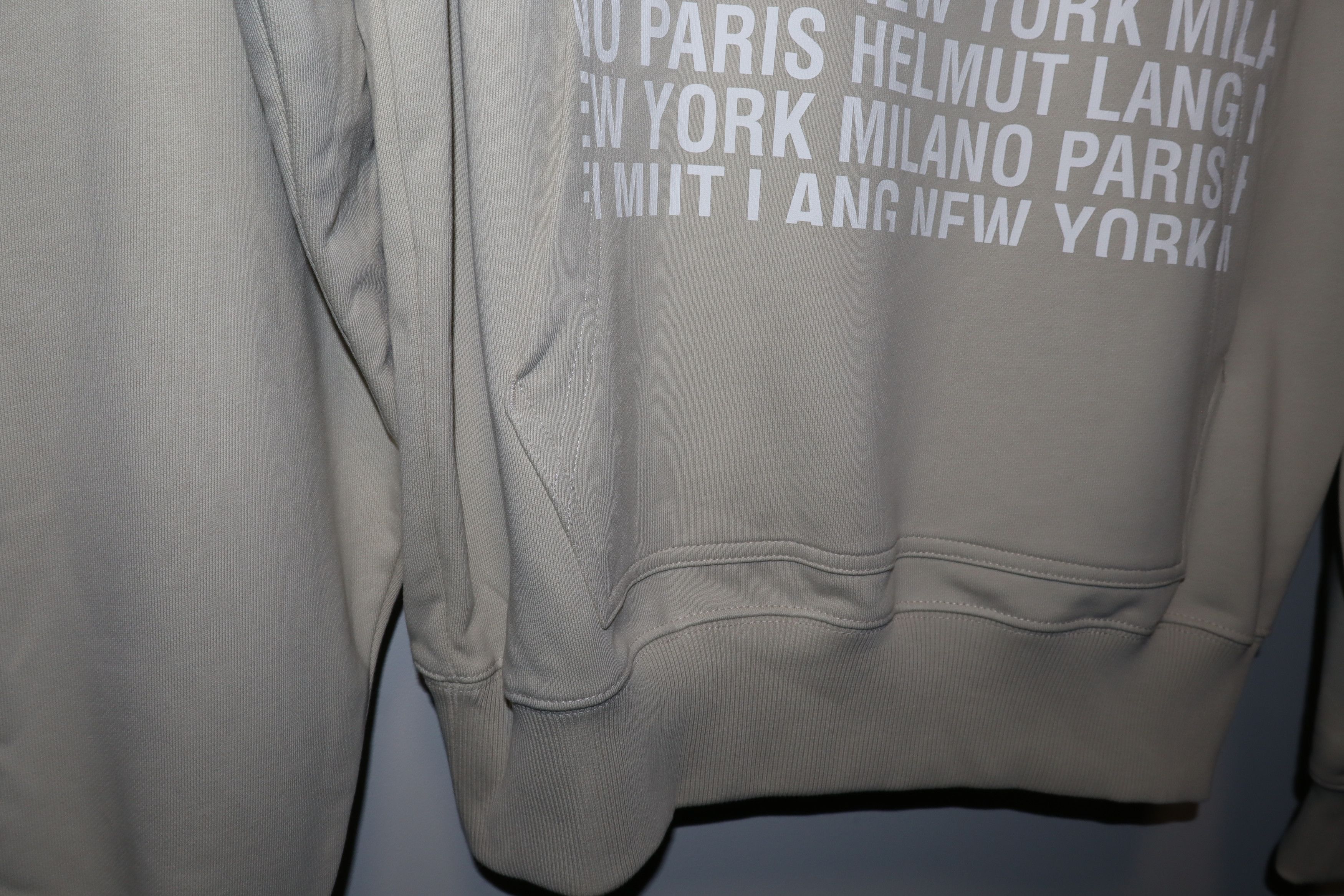 Helmut Lang Box logo hoodie Size US S / EU 44-46 / 1 - 5 Thumbnail