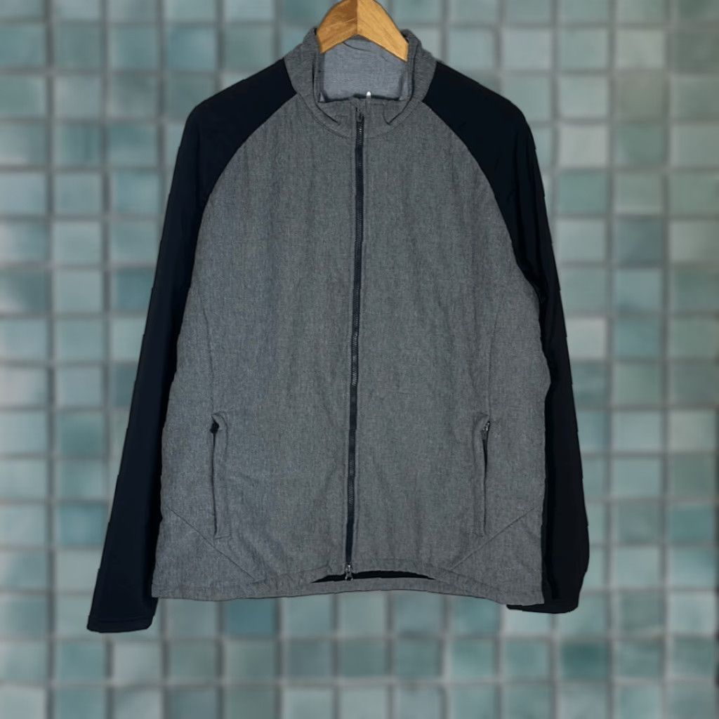 johnnie-O Johnnie-O Jacket Stinger Quilted Full Zip L Men Black Gray Multicolor Track Jacket Adult Mens Size US L / EU 52-54 / 3 - 1 Thumbnail