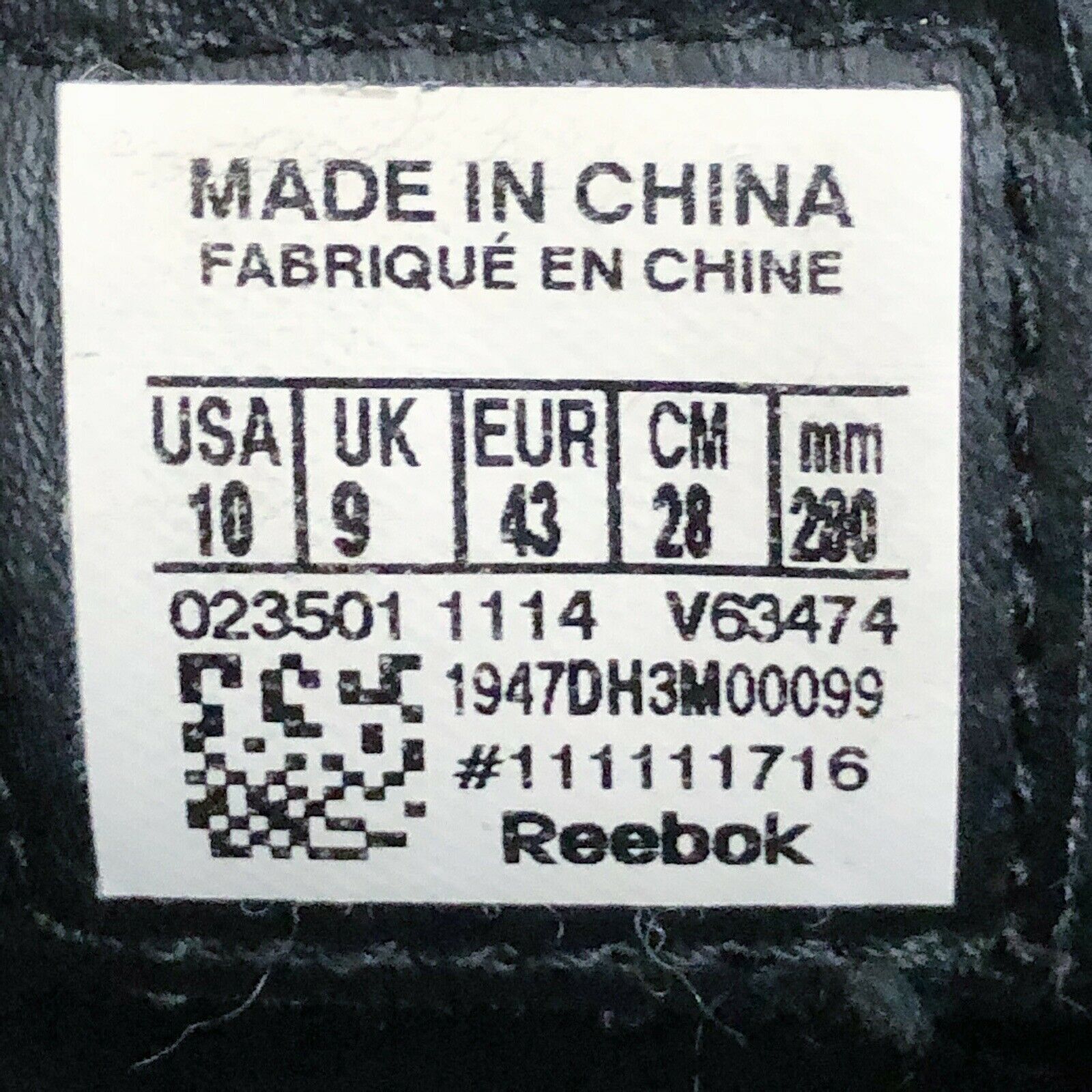 Reebok 2015 Sandro Paris X Reebok Instapump Fury Black V63474 Size US 10 / EU 43 - 10 Thumbnail