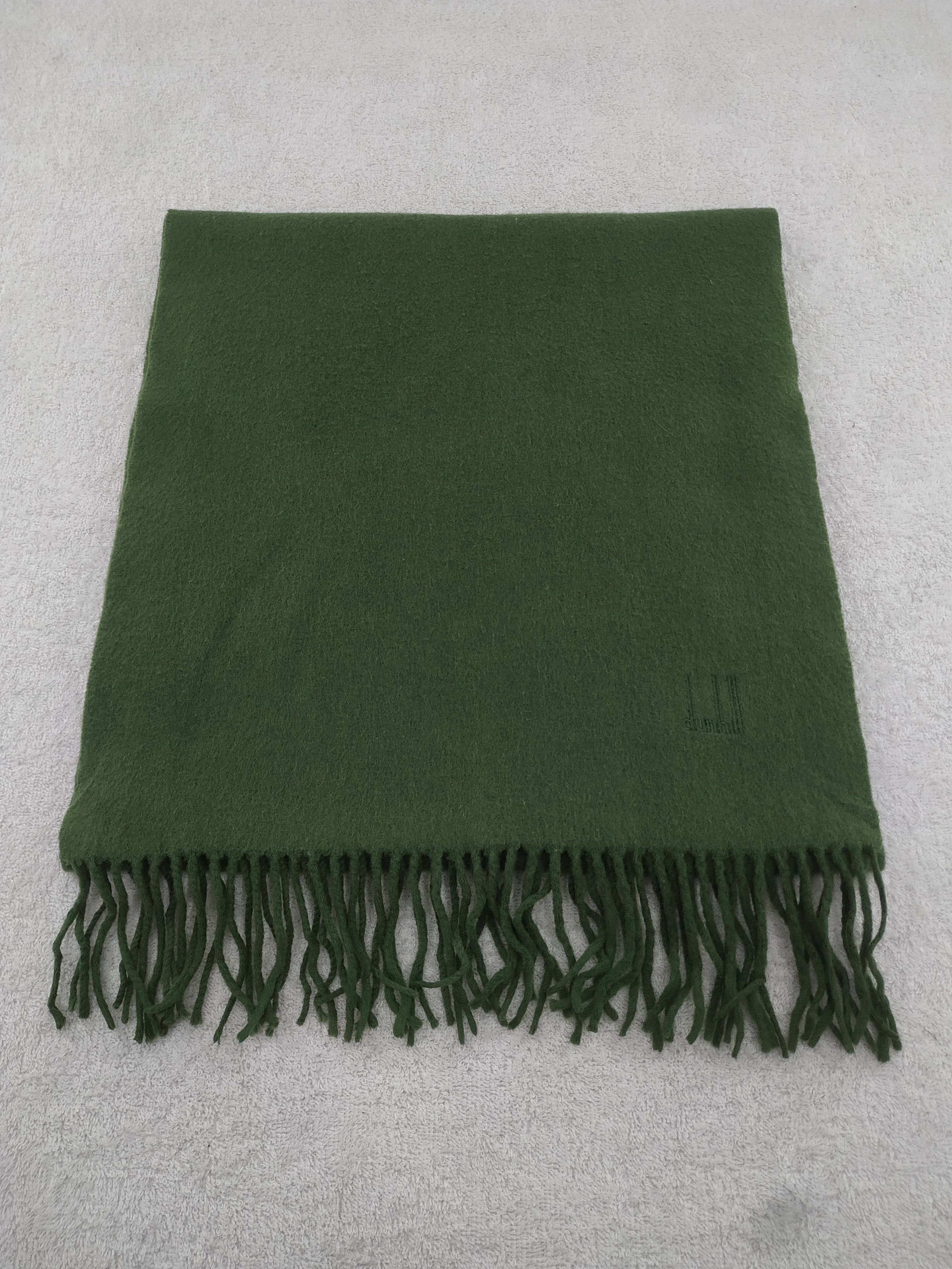 Alfred Dunhill Vintage Dunhill Wool Scarf/Muffler/Neckwear MF157 Size ONE SIZE - 1 Thumbnail