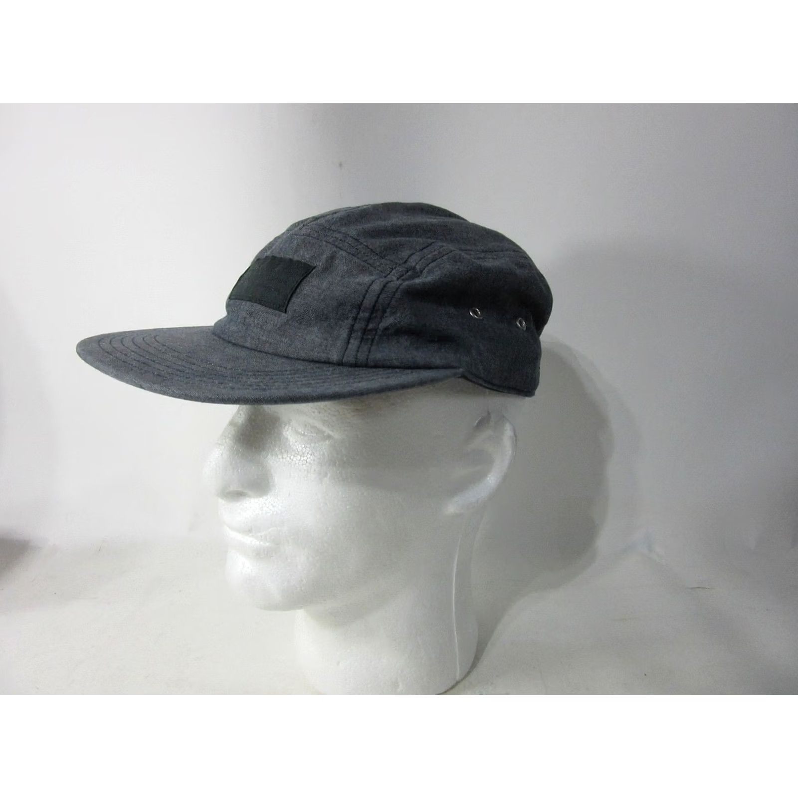 Vintage On Running Hat Cap 5 Panel Gray Athletic Outdoor Lightweight Strap Back Size ONE SIZE - 2 Thumbnail
