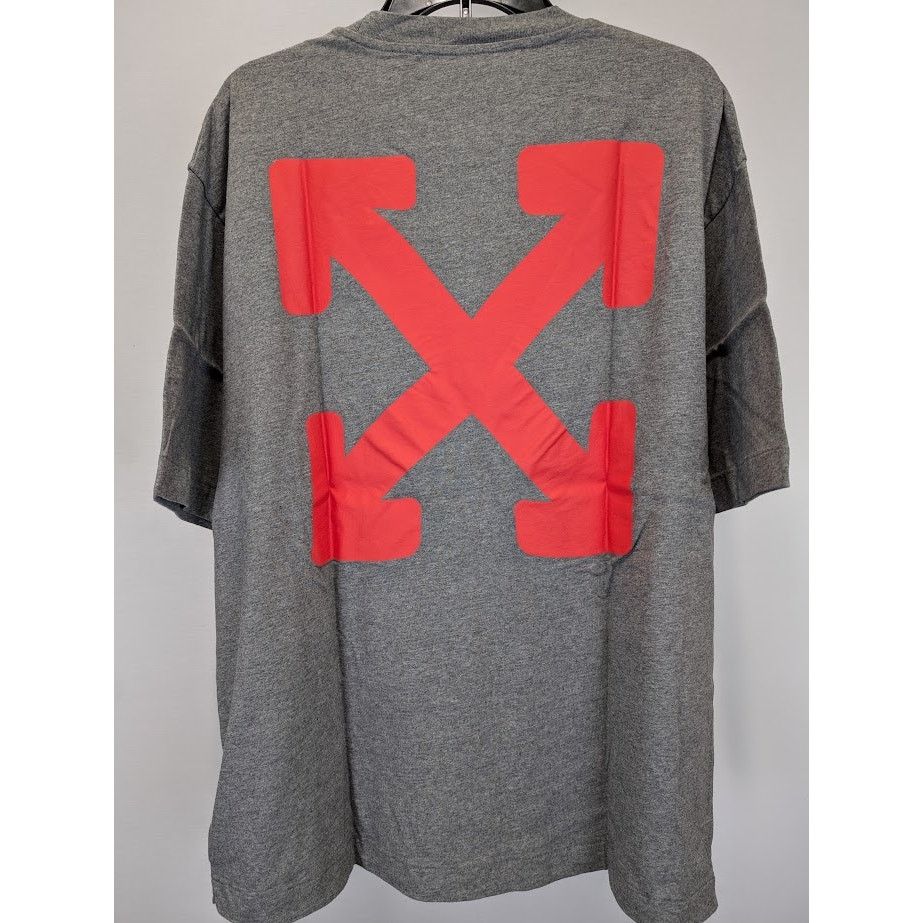 Off-White o1rshd1 Q:2 / Emotion Arrow Over Skate Shirt in Gray Size US L / EU 52-54 / 3 - 9 Thumbnail