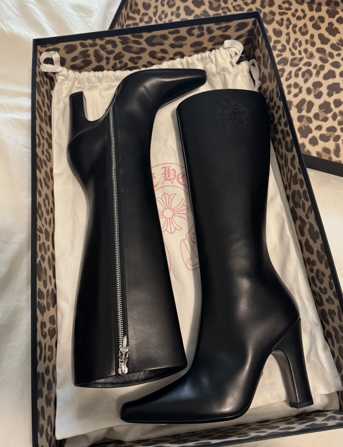 Chrome Hearts Sugar Jones Chrome Hearts Boots Size US 6 / IT 36 - 1 Thumbnail