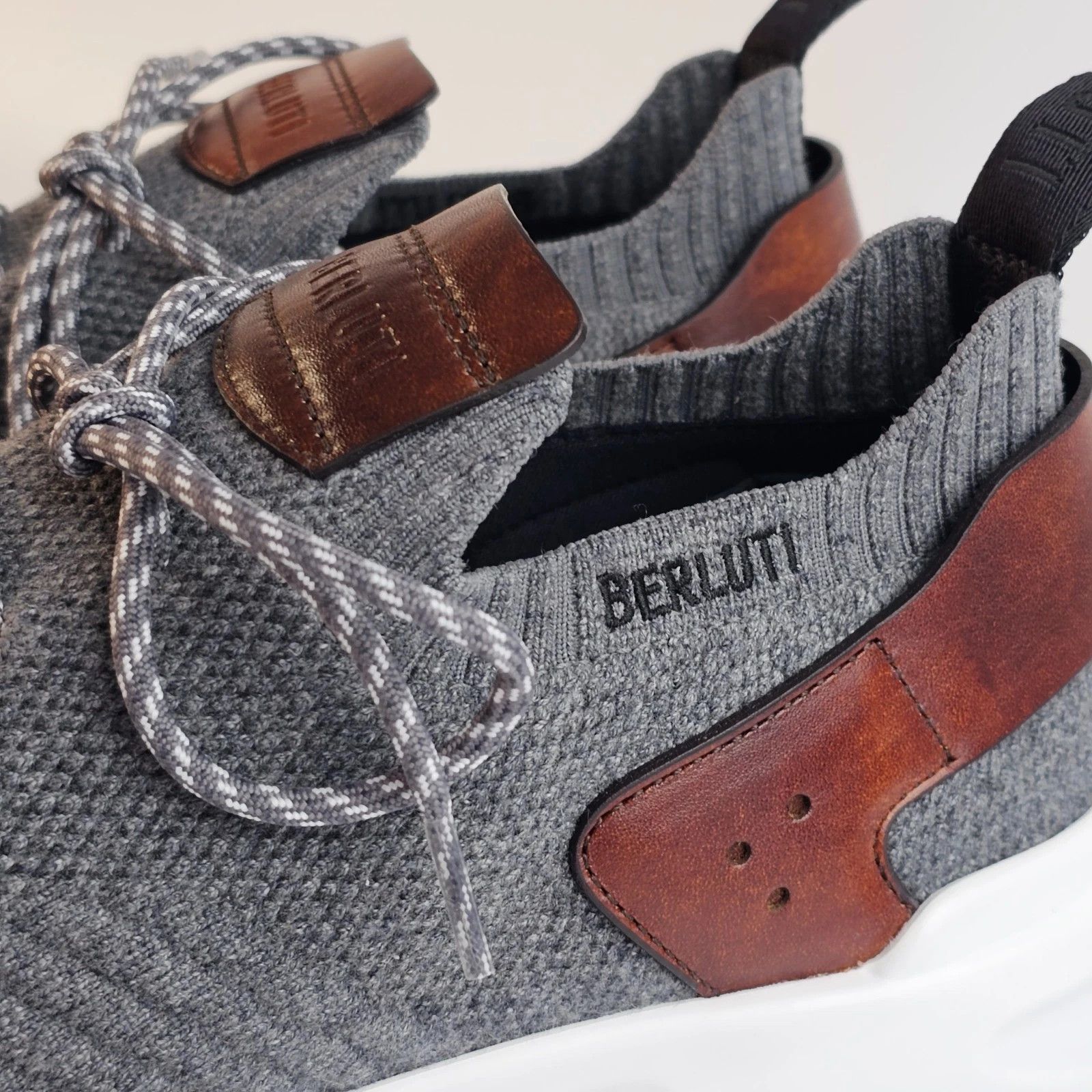 Berluti BERLUTI Gray Sneakers New & Authentic Size US 8.5 / EU 41-42 - 7 Thumbnail