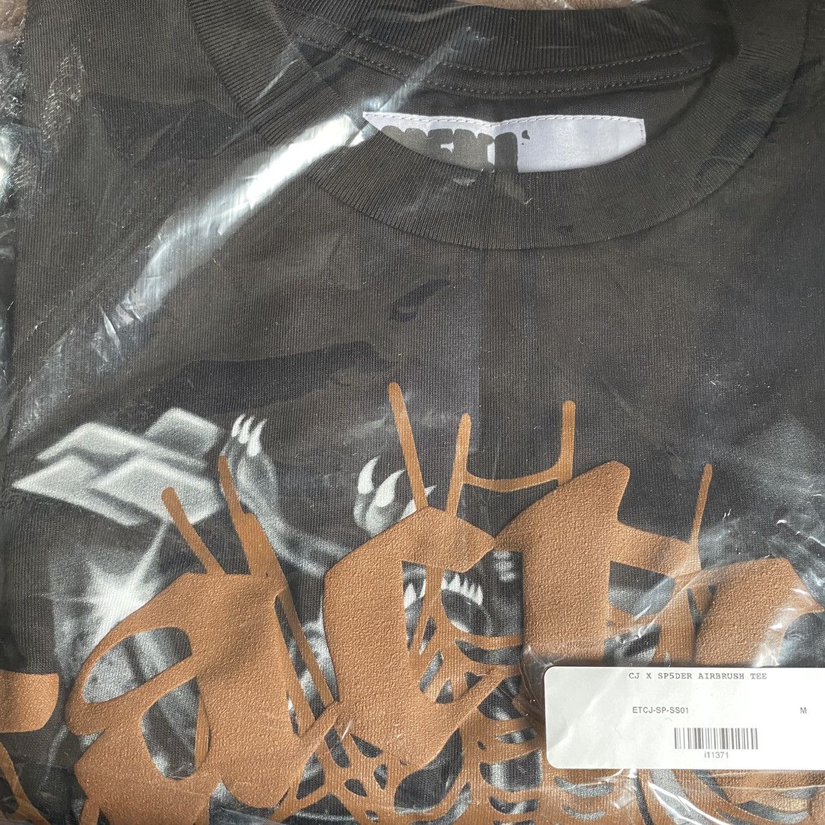 Sp5der × Travis Scott Cactus Jack X Sp5der Airbrush Tee Medium Size US M / EU 48-50 / 2 - 3 Thumbnail