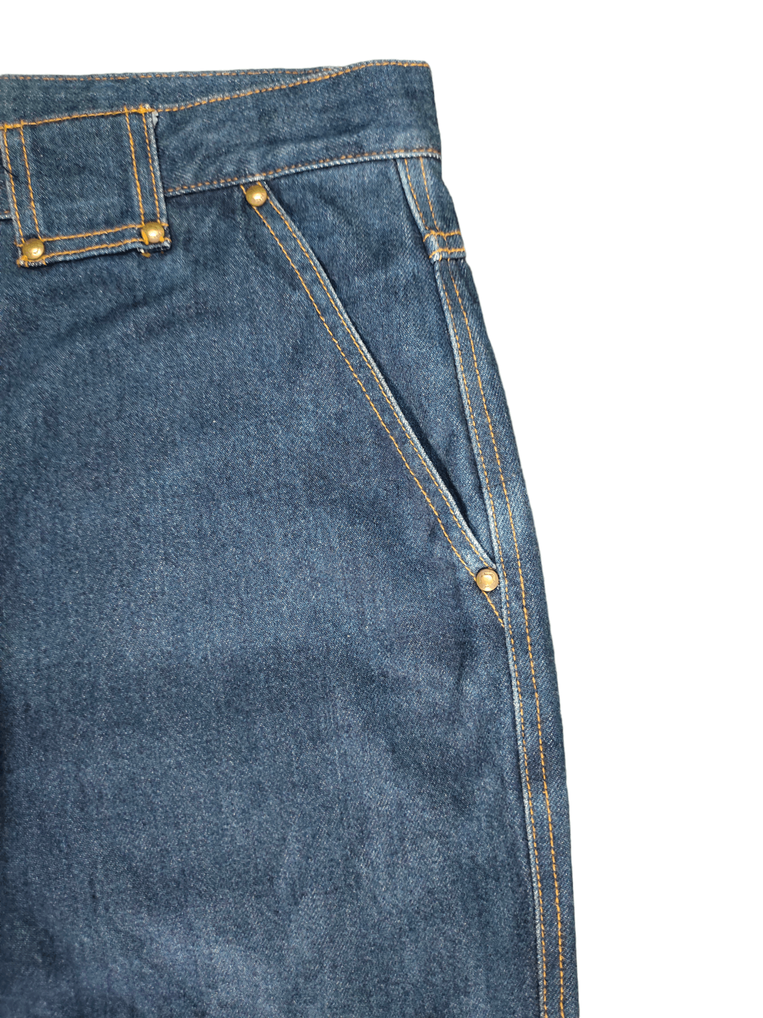 Lancel Baggy Jeans Lancel Paris Navajo native Design Denim Jeans Size US 34 / EU 50 - 16 Thumbnail