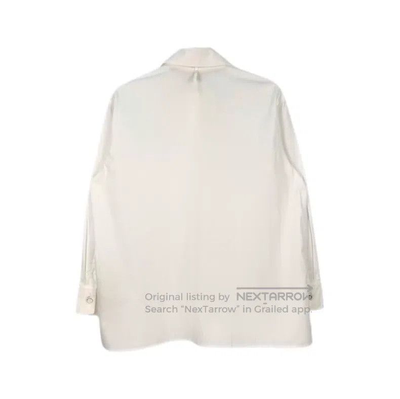 Hermes Hermes White Embroidered War Horse Shirt Size XS / US 0-2 / IT 36-38 - 2 Thumbnail
