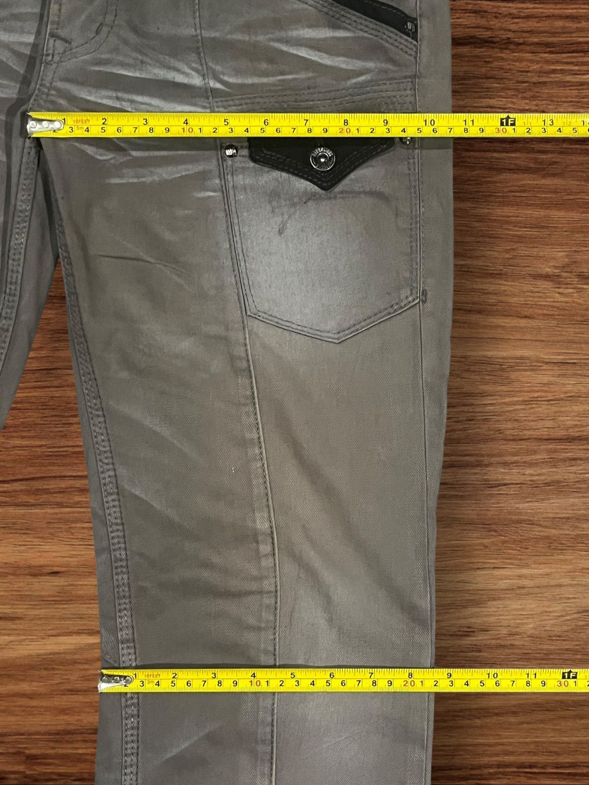 If Six Was Nine × Le Grande Bleu (L.G.B.) × Nicole Club Vintage Nicole Club Hideaways Clawmark Flare Style Pants Size US 34 / EU 50 - 18 Thumbnail