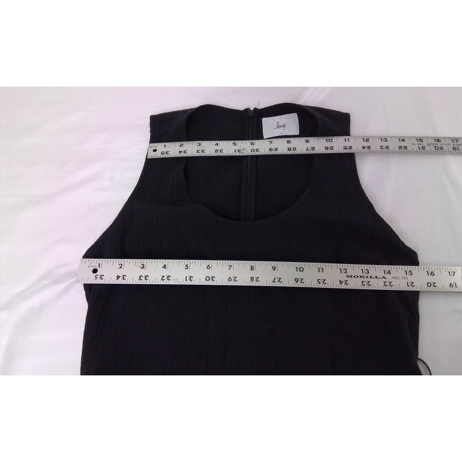 Other Loup Dress Women's XS Black 100% Cotton Made in NYC Size XS / US 0-2 / IT 36-38 - 7 Thumbnail