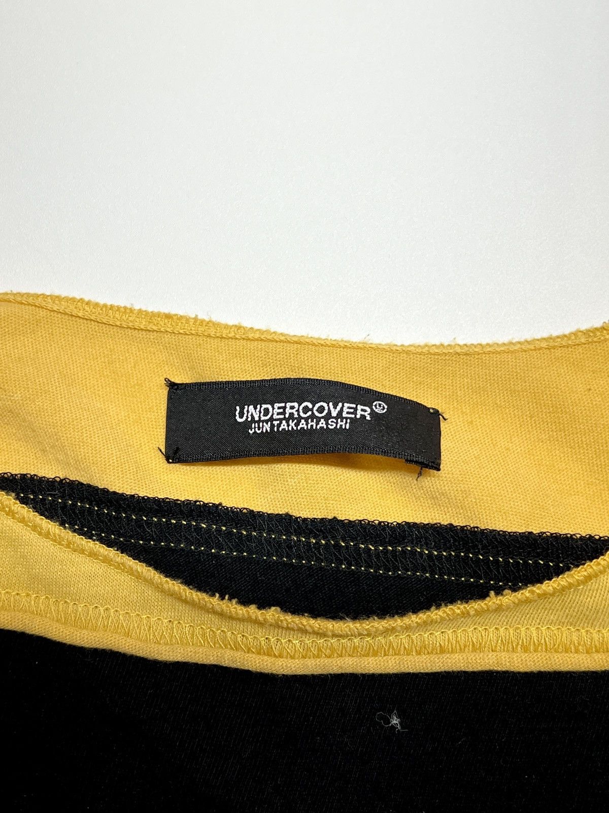 Undercover Jun takhashi Black and yellow long sleeve Size US M / EU 48-50 / 2 - 4 Thumbnail