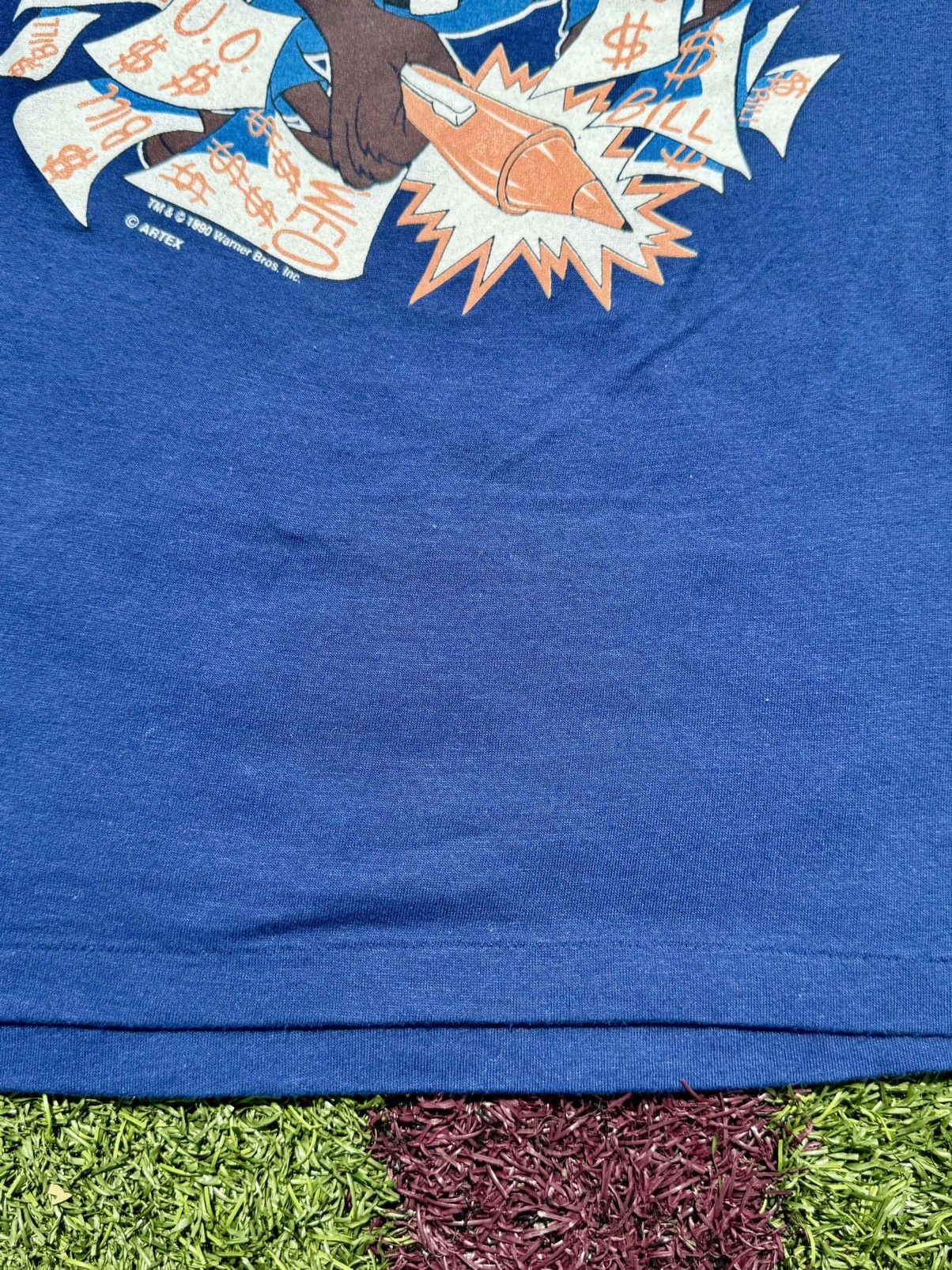 Disney × Vintage × Warner Bros 1990 Taz Vintage 90’s Looney Tunes T-Shirt Size US L / EU 52-54 / 3 - 7 Thumbnail