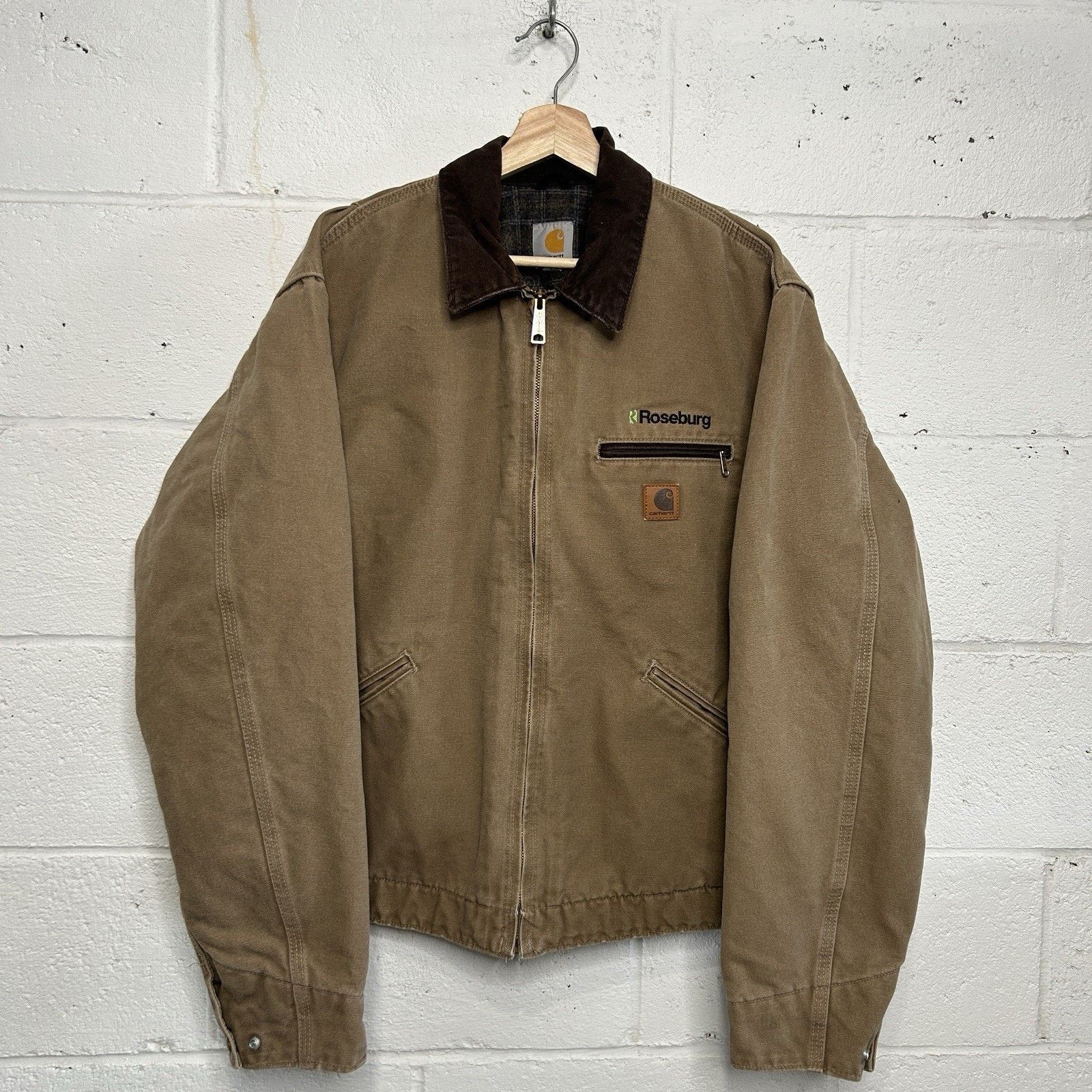 Carhartt Vintage Carhartt Blanket-Lined Detroit Jacket “Firewood” J97 Size US L / EU 52-54 / 3 - 1 Thumbnail