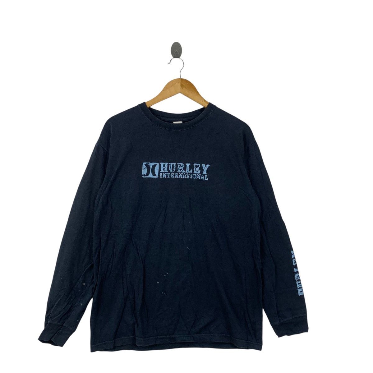 Hurley Vintage HURLEY INTERNATIONAL Long sleeve Tee Shirt Top Size US L / EU 52-54 / 3 - 4 Thumbnail