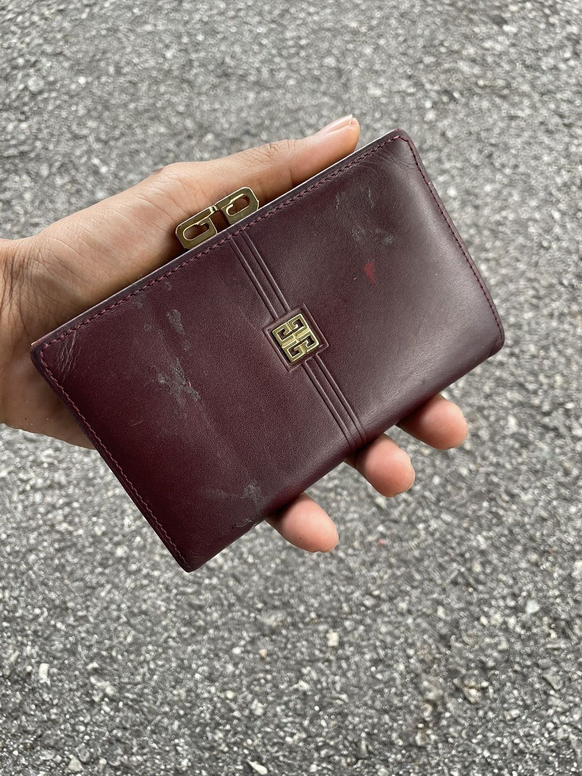 Givenchy Givenchy Folding Wallet Leather Size ONE SIZE - 1 Thumbnail