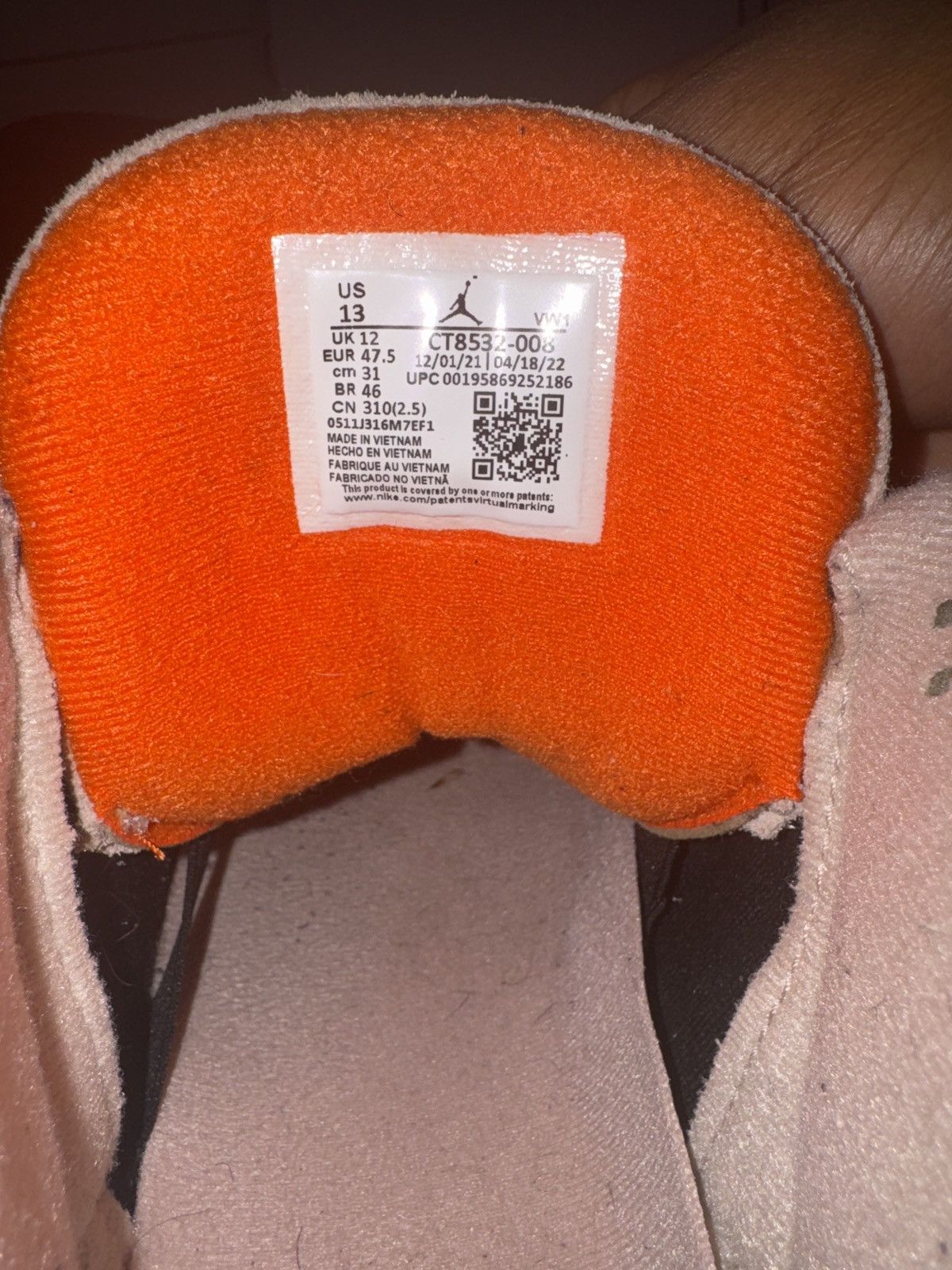 Jordan Brand Jorden 3 desert elephant Size US 13 / EU 46 - 10 Thumbnail