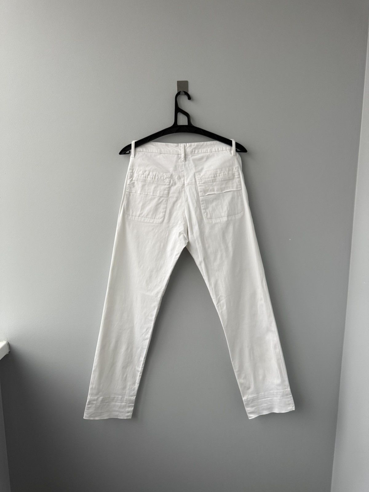Jil Sander Jil Sander White Pants Size 26" / US 2 / IT 38 - 11 Thumbnail