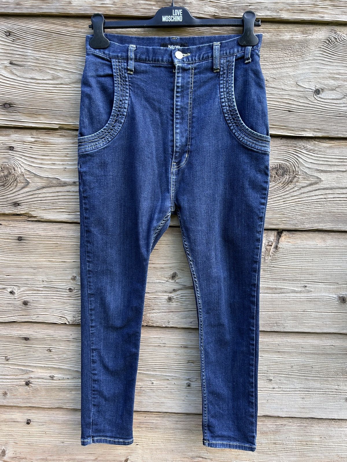 Ne-Net Vintage Ne-Net Issey Miyake High Rise Skinny Leg Jeans Size US 28 / EU 44 - 5 Thumbnail