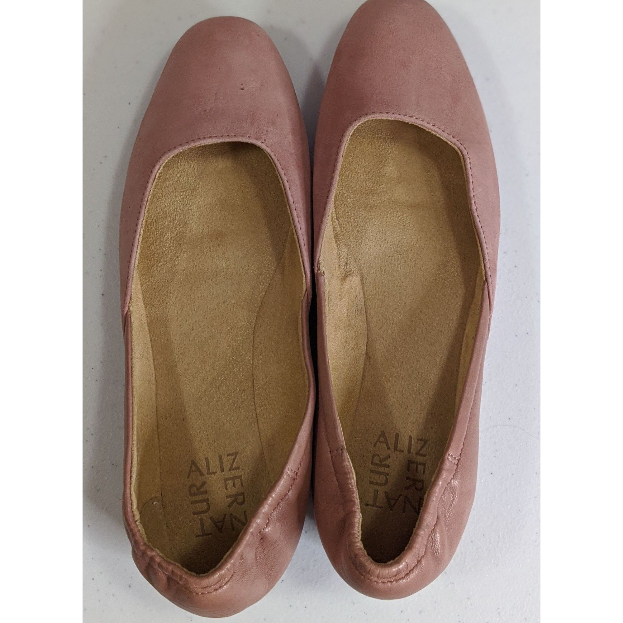 Naturalizer Naturalizer Pierce Dusty Rose Ballet Flats Size US 7.5 / IT 37.5 - 1 Thumbnail