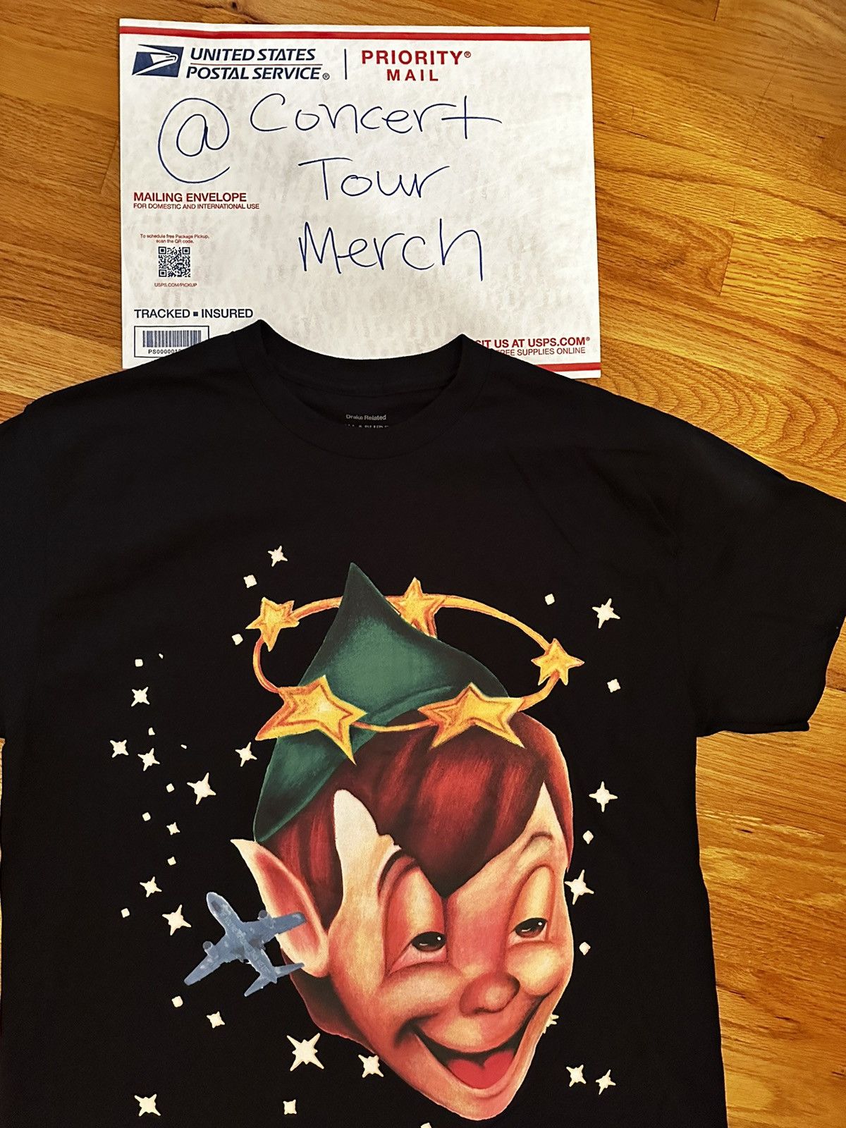 Band Tees × Drake Drake Peter Pan It’s All A Blur Tour IAAB Tee size Medium Size US M / EU 48-50 / 2 - 3 Thumbnail